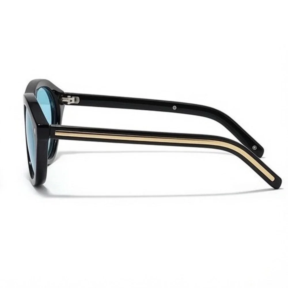 Sunglasses Streetwear Hip Hop Shape Urban Avant‎ Garde Women New Contour Goggles